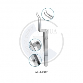TWEEZERS FOR PINS AND ABUTMENTS