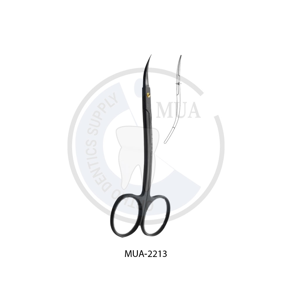 SURGICAL SCISSOR, BLACK SHARP LINE