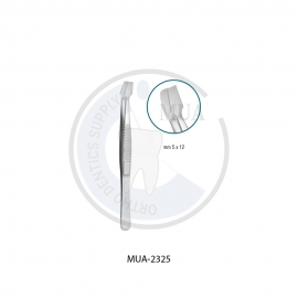 TWEEZERS FOR PINS AND ABUTMENTS