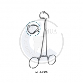 TWEEZERS FOR PINS AND ABUTMENTS