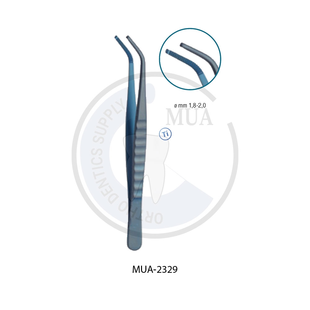 TWEEZERS FOR PINS AND ABUTMENTS